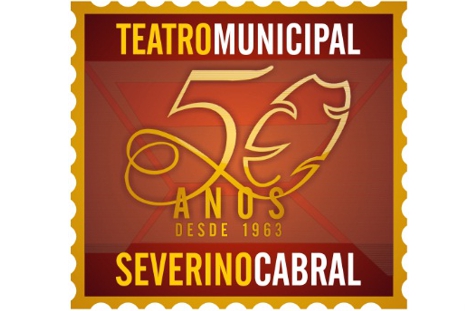 Teatro Severino Cabral - Logomarca 50 anos - Campina Grande PB