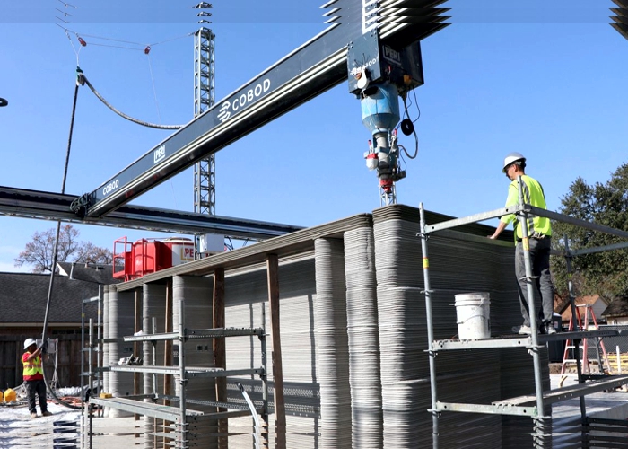 Impressão 3D atinge novo patamar com casa de dois andares, nos EUA