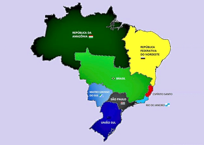 Existem movimentos separatistas no Brasil ?