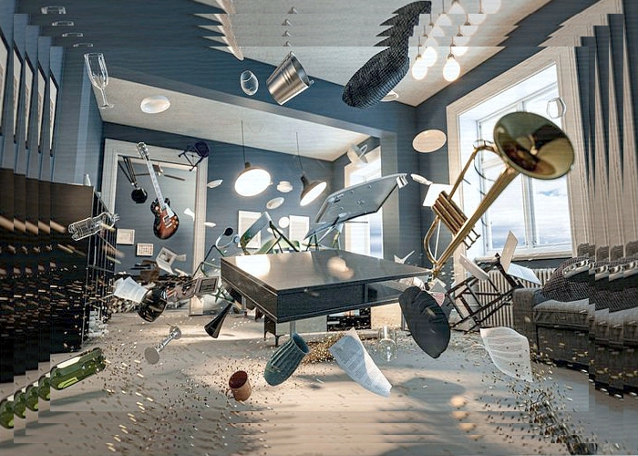 O significado da desordem em casa