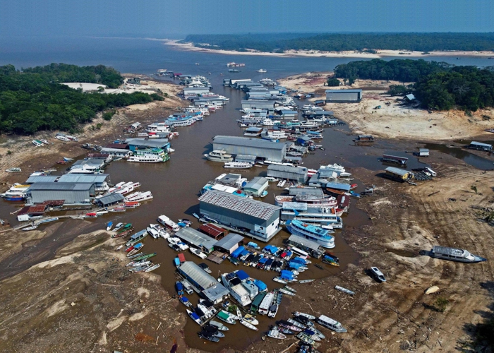 Seca no Amazonas afeta mais de 630 mil pessoas
