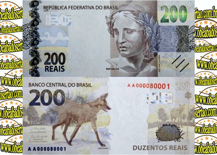 Banco Central apresenta nota de R$ 200,00 e já coloca em circulação