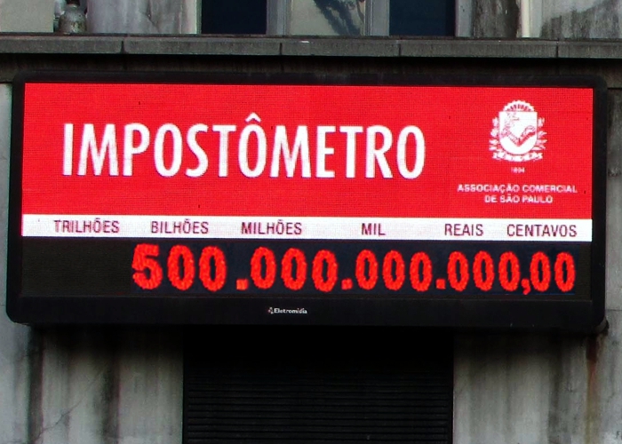 ACSP: Impostômetro atinge R$ 500 bilhões
