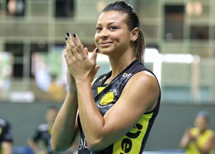 Walewska Oliveira, ex-jogadora da Seleção Brasileira Feminina de vôlei, morreu aos 43 ano