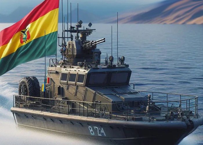 Bolívia tem uma Marinha maior que a do Brasil
