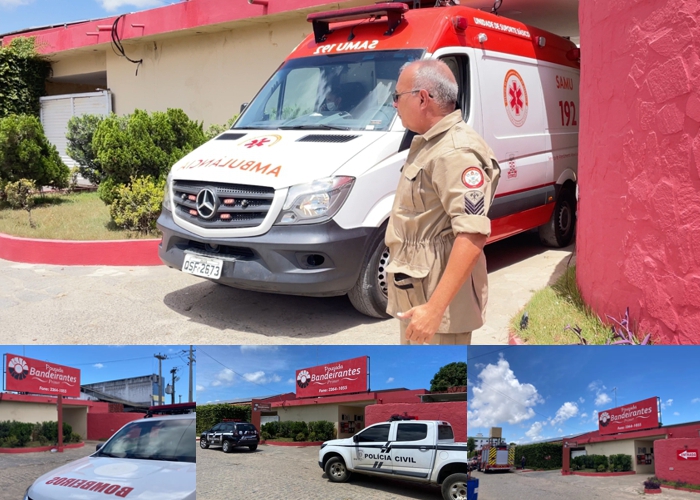 Duas pessoas morrem após incêndio em motel de João Pessoa