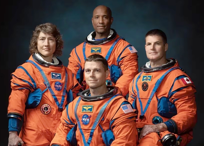 Conheça os quatro astronautas que vão a lua na missão Artemis 2