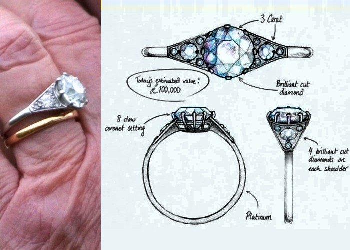 Aliança de casamento da Rainha Elizabeth esconde um mistério