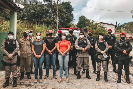 4° BPM distribui mais de 600 kg de alimentos