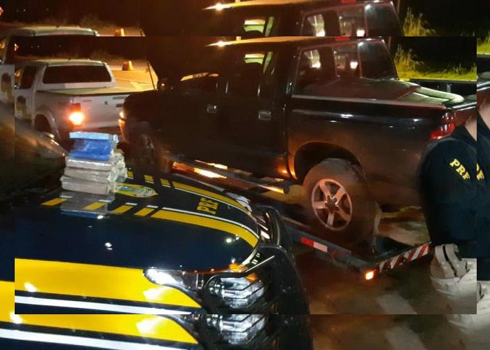 PRF prende casal transportando maconha e cocaína no sertão paraibano