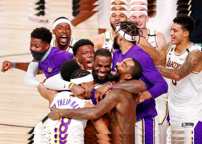 Los Angeles Lakers derrota Miami Heat e conquista título da NBA