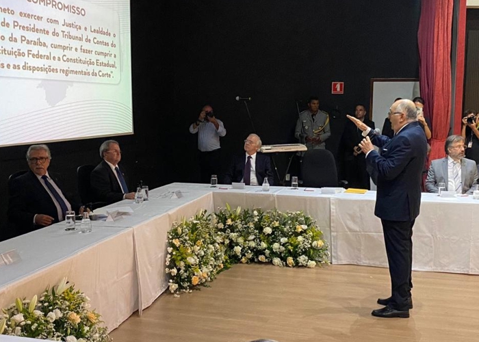 Nominando Diniz toma posse como novo Presidente de TCE-PB