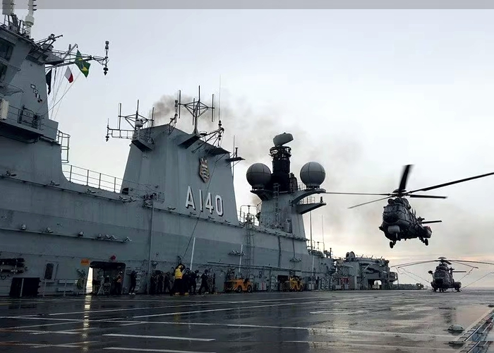 Marinha envia hoje hospital de campanha flutuante a São Sebastião