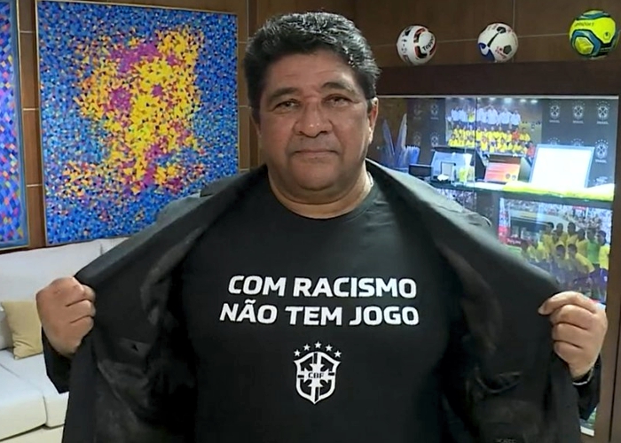 CBF fará campanha contra racismo no Campeonato Brasileiro